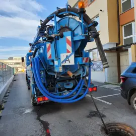 Отпушване на канали почистване на септични ями