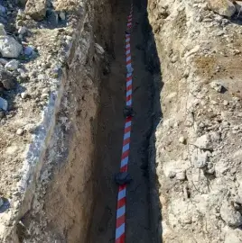 ВиК-присъединяване, ел. изграждане, изкопи и извозване на земни маси