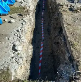 ВиК-присъединяване, ел. изграждане, изкопи и извозване на земни маси