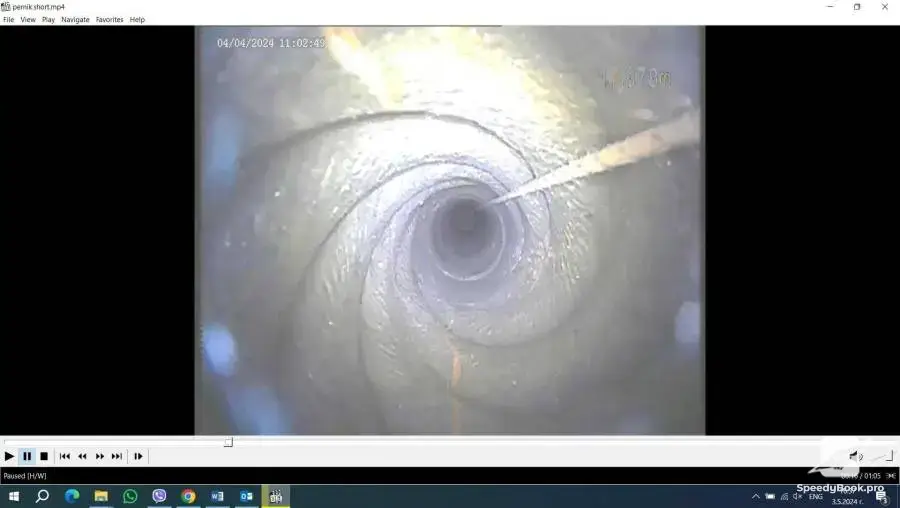 Diagnosis, inspection, monitoring of boreholes with video camera