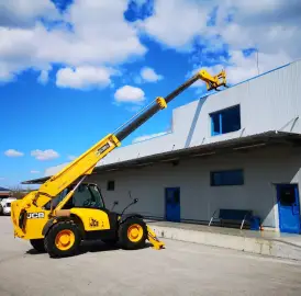 Услуги с челен телескопичен товарач