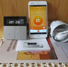 Infrared underfloor heating under laminate and wood floors and ceiling!