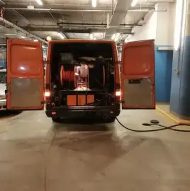 Drain unclogging, septic tank cleaning, video diagnostics