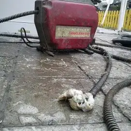 Unblocking Channels. Flushing toilets. Unclogging of siphons