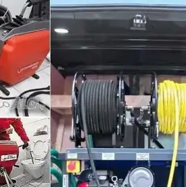 Video diagnostics. Drain unclogging, toilets, siphons at good prices