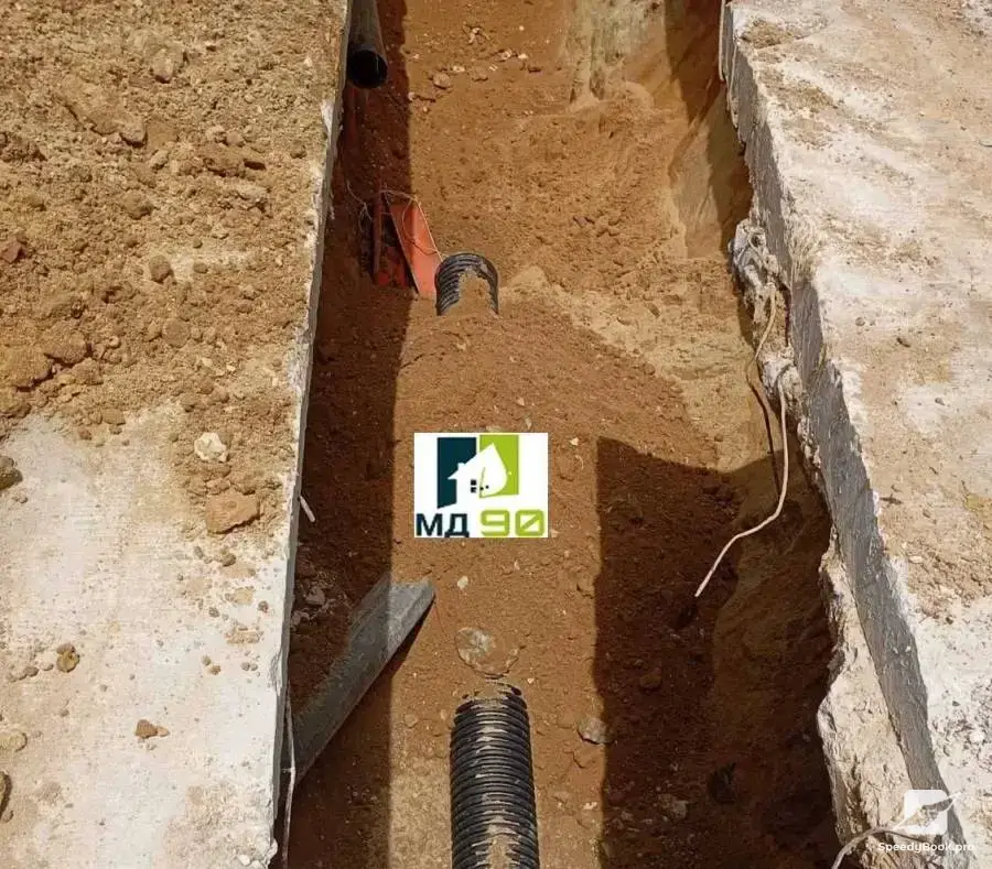 Construction of drainage systems, plumbing facilities for Varna and
