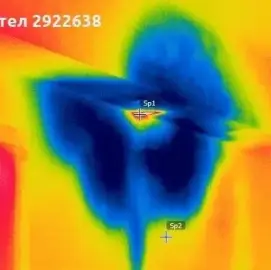 Thermal camera-Silistra detects hidden leaks