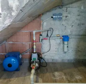 Construction of hydrophore and irrigation systems