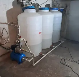 Construction of hydrophore and irrigation systems