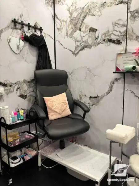 Manicure and pedicure.