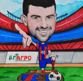 Карикатуры на заказ, нарисованные вручную