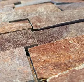 Brown natural stone (gneiss) - bricks and slabs | Top price, fast delivery