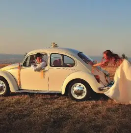 Retro car rental for events
