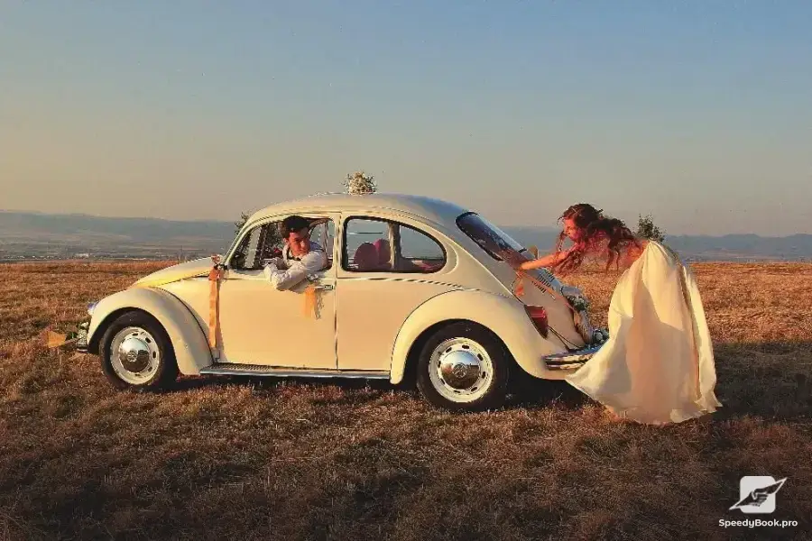 Retro car rental for events