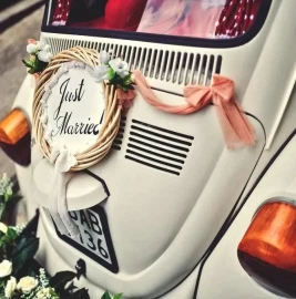 Retro car rental for events