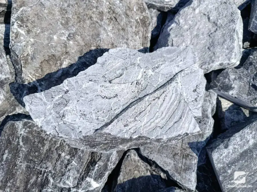 Сив стенен камък гнайс (rock face) - за зидове и огради