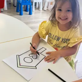 Monthly subscription for day care of a child up to 2.5 years