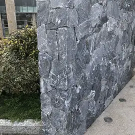 Grey wall stone gneiss (rock face) - for walls and fences