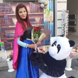 Children party with professional animator