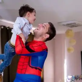 Children party with professional animator