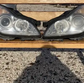 Mercedes headlight recycling, repair and polishing