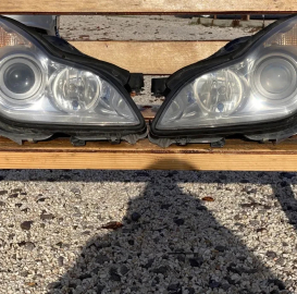 Mercedes headlight recycling, repair and polishing